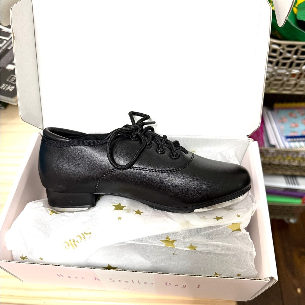 Stelle Black Tap Dance Shoes